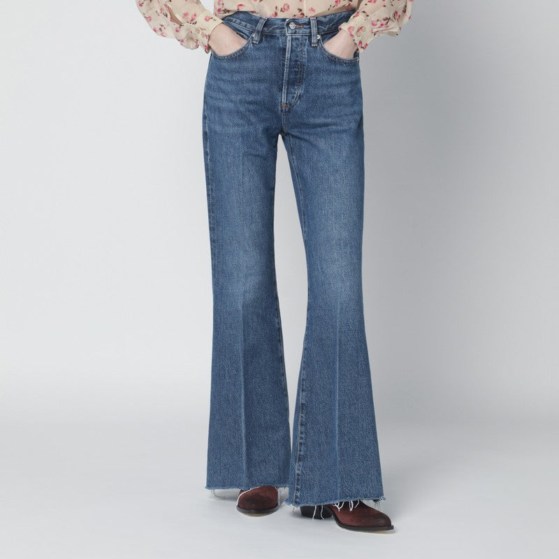Frame Pants - Blue | 28c5c8cf24b59b39a4691288ec32647bed59b792
