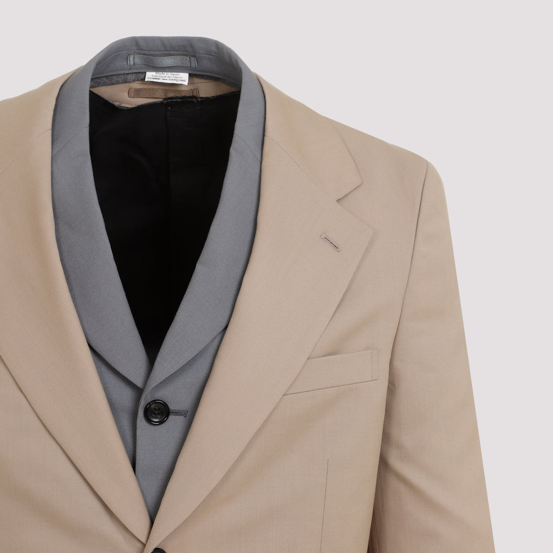 Comme Des Garcons Homme Plus Jackets - Brown | 42fe2159f7eedd6299cea66b69a96ec86765bfe2