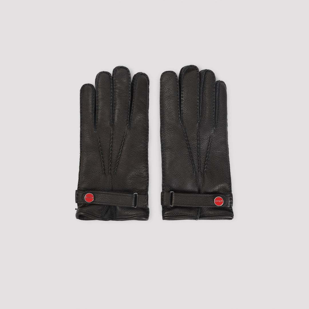 Kiton Gloves - Black | 8e2a1a6209baa26e75a4e85c2e259b9fd1cdba02