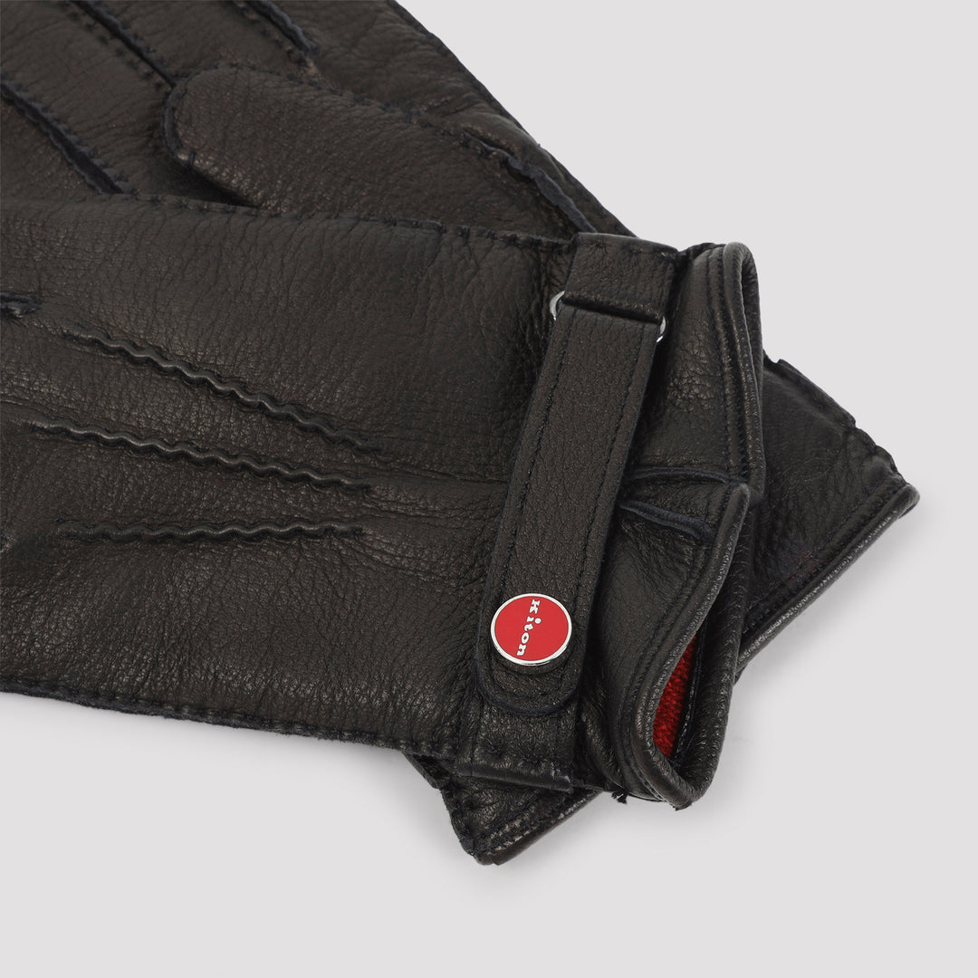 Kiton Gloves - Black | 01eed6faf1722fe3d58956b83e1c5dc2a4685df8