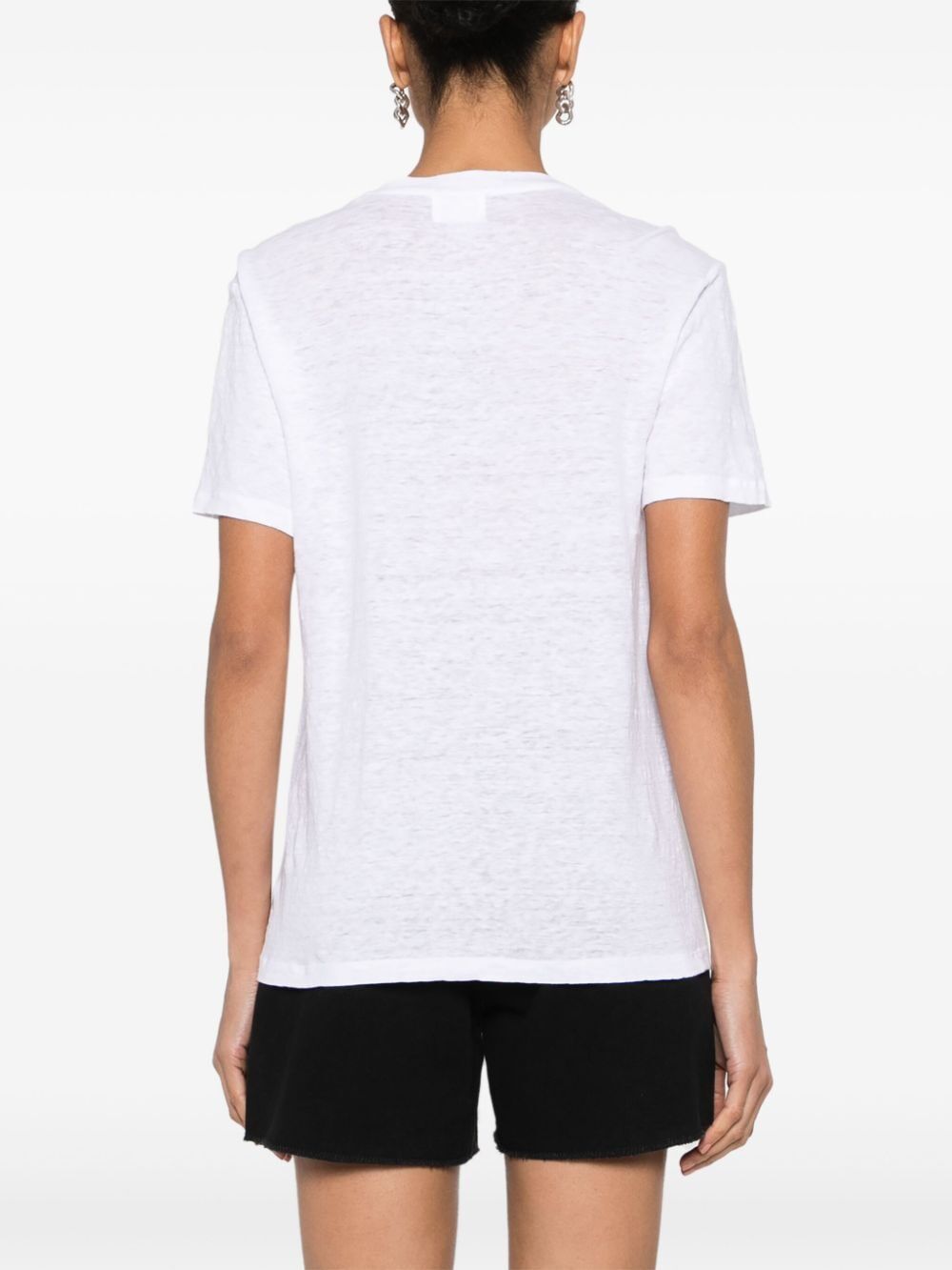 Marant ÉToile T-shirts - White | 66ea63e42fcf035a34df303cbb5fcd94adf974b1