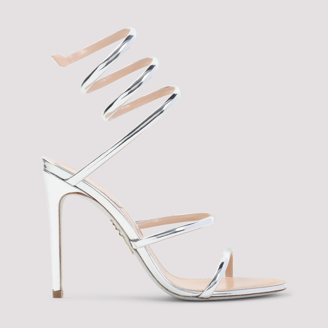 Rene` Caovilla Sandals - Metallic | 95b0836a2ccfa9addb24e057992c884500d4676a