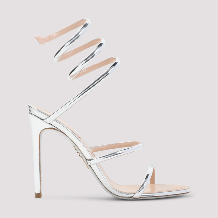 Rene` Caovilla Sandals - Metallic | 95b0836a2ccfa9addb24e057992c884500d4676a