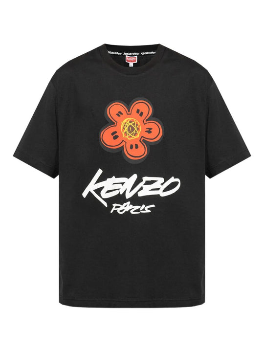 Kenzo X Futura 2000 Cotton T-Shirt
