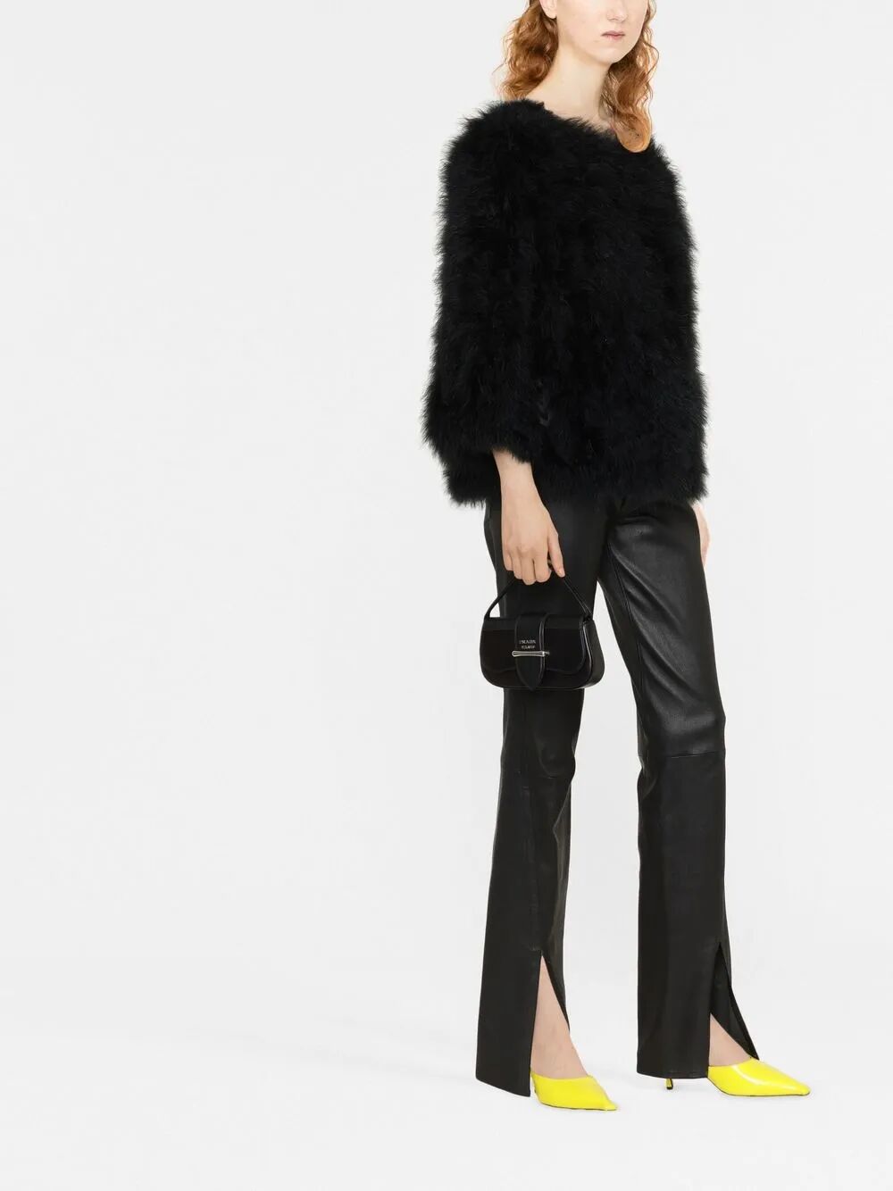 Yves Salomon Pellicce - Black | 3be5b6d3533c95266e6e4bdef93fcc57433e9316