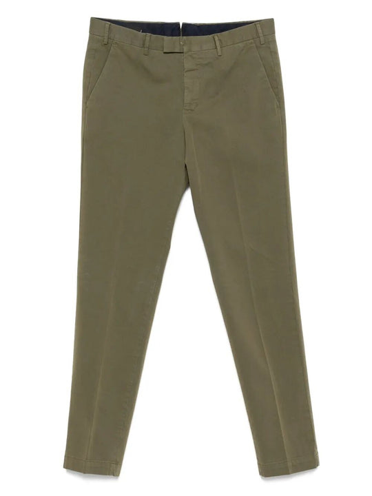 Master Tapered Leg Cotton Trousers