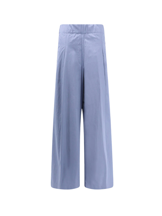 Cotton Trouser With Frontal Pinces