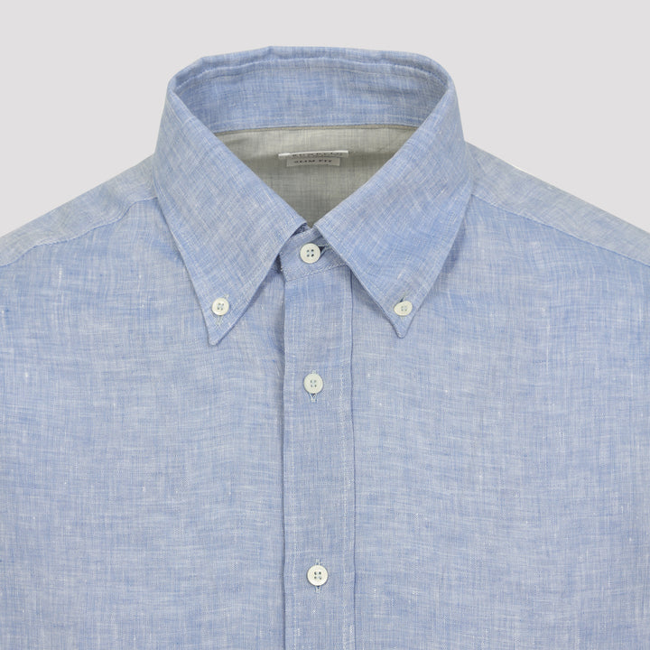 Brunello Cucinelli Shirts - Blue | b82d1c9924343c2bee0e6328d21524156e4c753e
