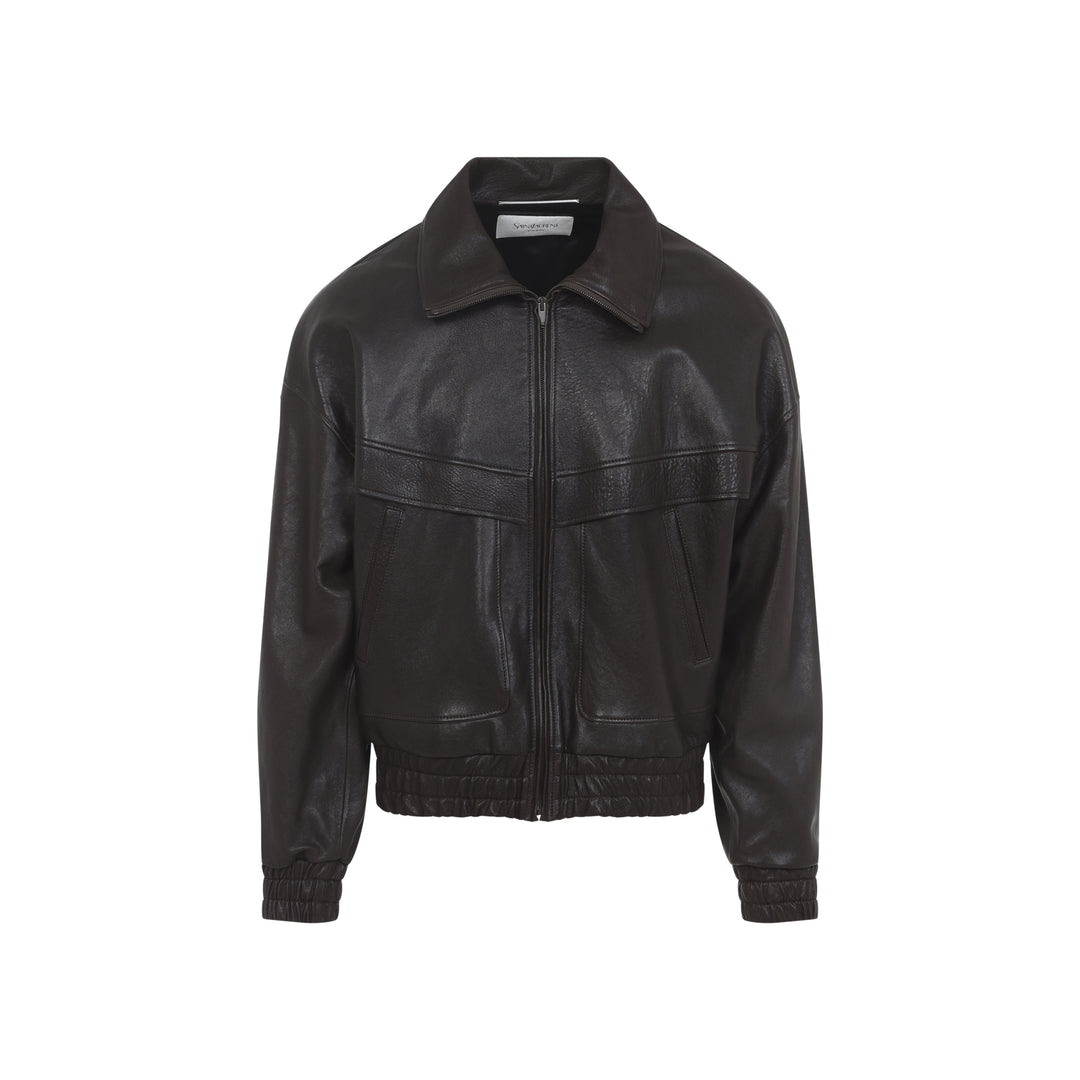 Saint Laurent Jackets - Nude & Neutrals | 3164d3caacc6fb5e69035274c93a0027cf51cb17