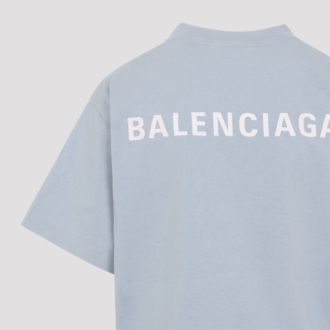 Balenciaga T-shirts - Blue | cfcdf293de0ce22446af60e8f6b838d713dcda49