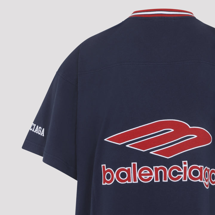 Balenciaga T-shirts - Blue | 4a493e8f40987bf7e6f711cc934bb7b57a8cb928