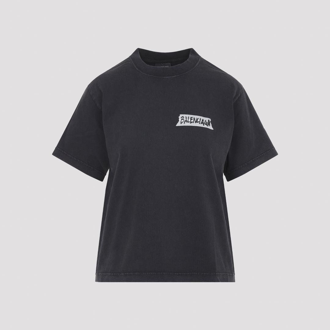 Balenciaga T-shirts - Black | 341ba6d1f3391b1f55c6e5aa91f33d909806b204