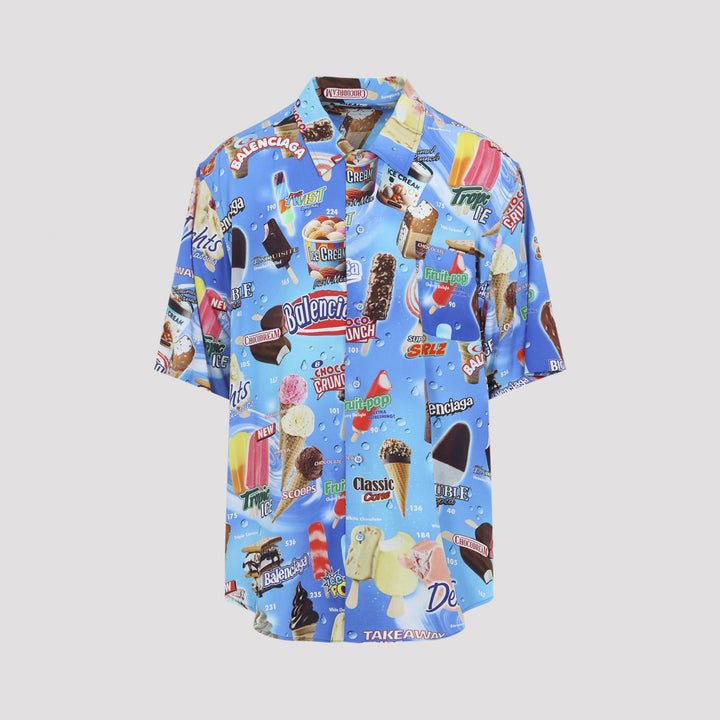 Balenciaga Shirts - Blue | 16447f954945b66c1265194ec38fa0e205f39579