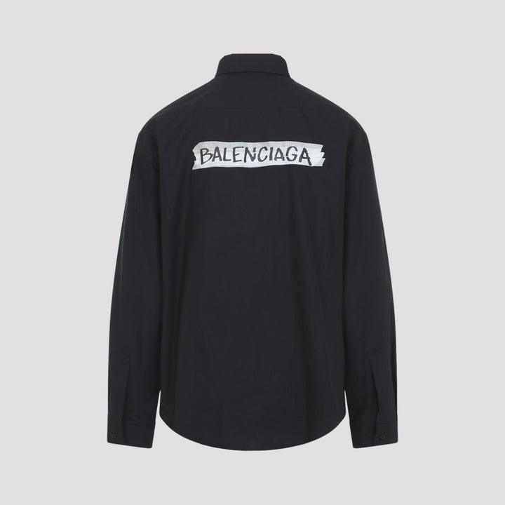 Balenciaga Shirts - Black | b9ca68e7f973118021b5eff49463a38339559bb4