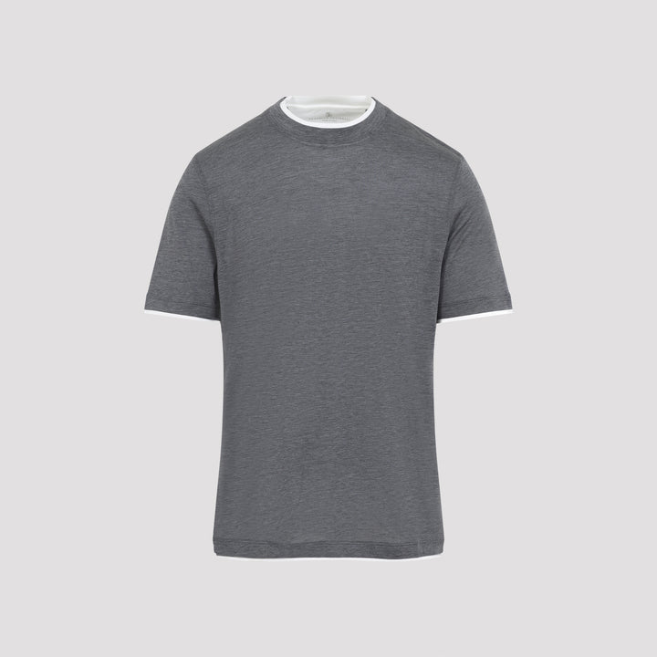 Brunello Cucinelli T-shirts - Grey | 1a78837886d322668f4b5ebc2568423e5ed2d390