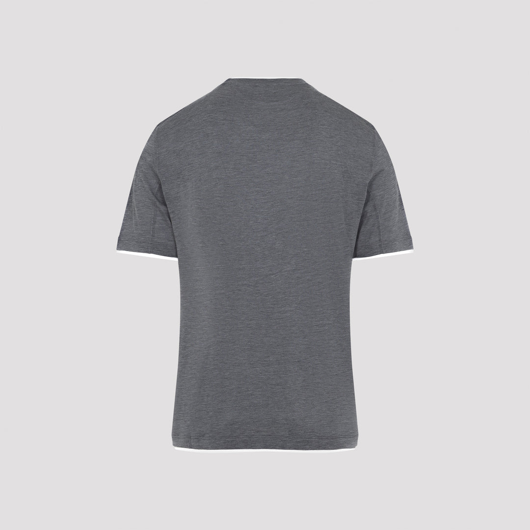 Brunello Cucinelli T-shirts - Grey | 5415dd5caa90f9734d35c51344167f40ac1075a8