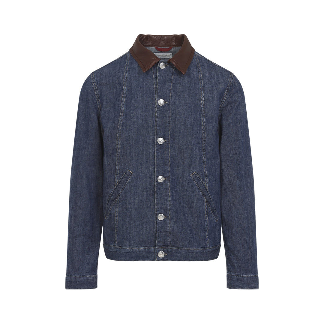 Brunello Cucinelli Jackets - Blue | 49daaf4e1618a9e61ef9abf377b6e4cb507614e4