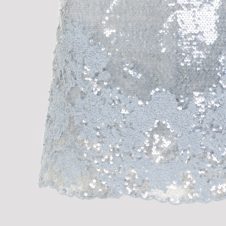 Ermanno Scervino Mini dresses - Blue | 1e186ea2d72ed5ff03b0b1cab0ead5cc3d9950af