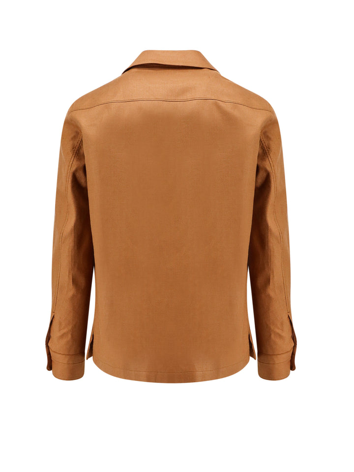 Zegna T-shirts and Polos - Brown | dc6c77dc4ca0b3bebf4dfb391eb7cdea0ceebf82