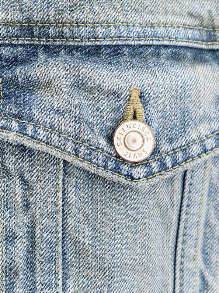 Balenciaga Jackets - Blue and green | 96bca686f57d1bd2aeecb91bca79feecbba8c578