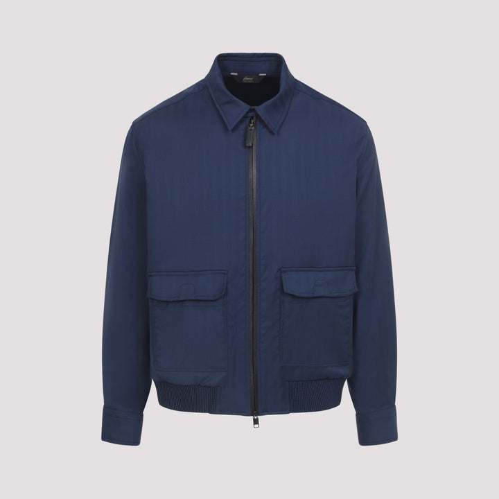 Brioni Jackets - Blue | 08f2f79581541533b229d7a452ef8bbb74cf2577