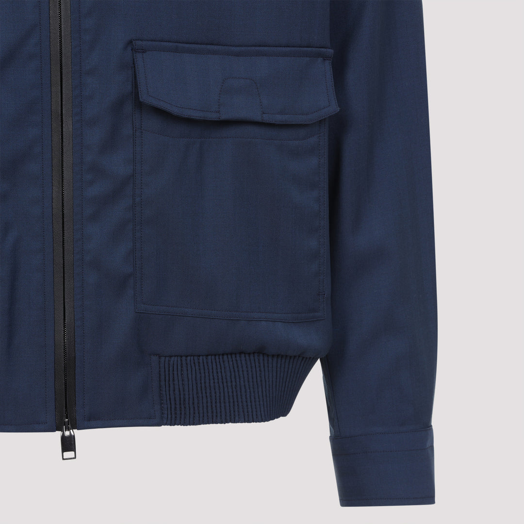 Brioni Jackets - Blue | a50d283d67f4b74b6f714cb73d5361db6debadec