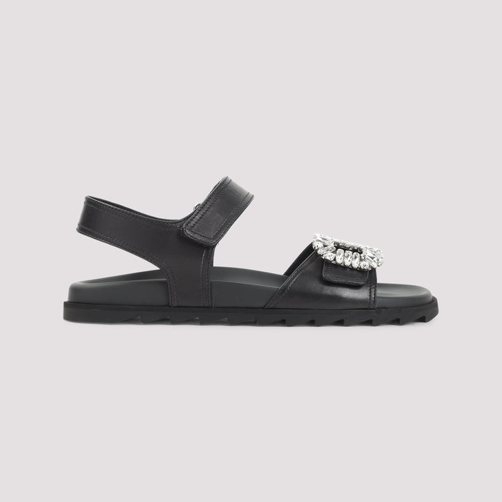 Roger Vivier Sandals - Black | 987e1e6f91464866fcbdfd368a6c642e54607bb3