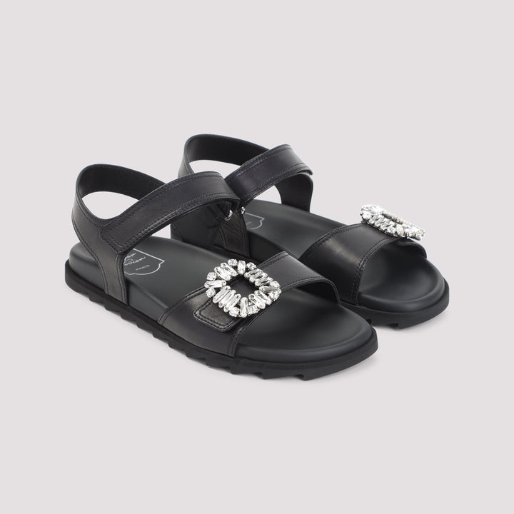 Roger Vivier Sandals - Black | 098d8384de4aff0f0cf84291baf2f1db80d0a1a3