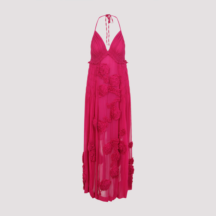 Dries Van Noten Midi dresses - Pink & Purple | 2ae3553bd073239fbe20154f5fe8fd722bd878a9