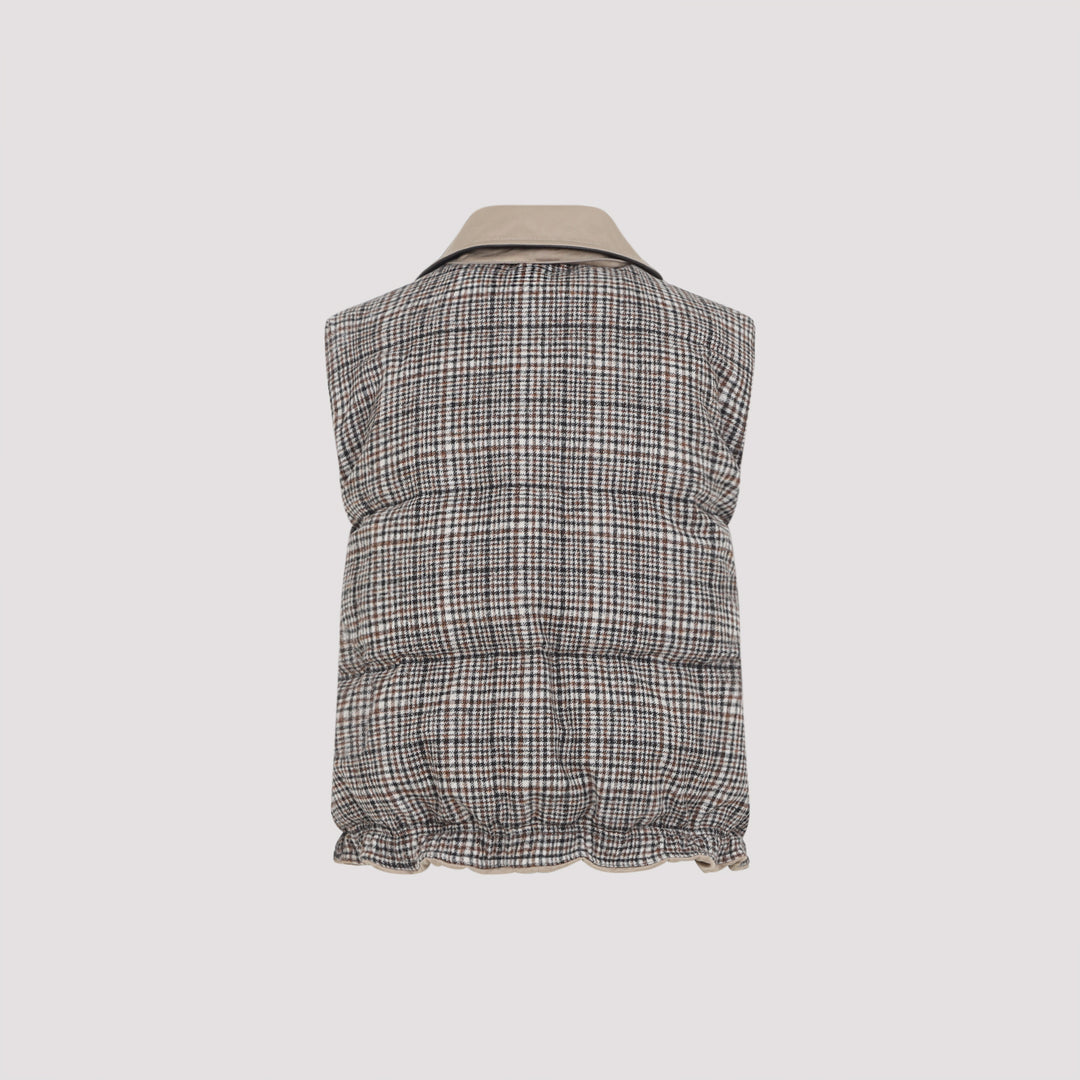 Brunello Cucinelli Gilet - Nude & Neutrals | b9d5981222f7ee6af5cbce9f72d327ad95bf3cce