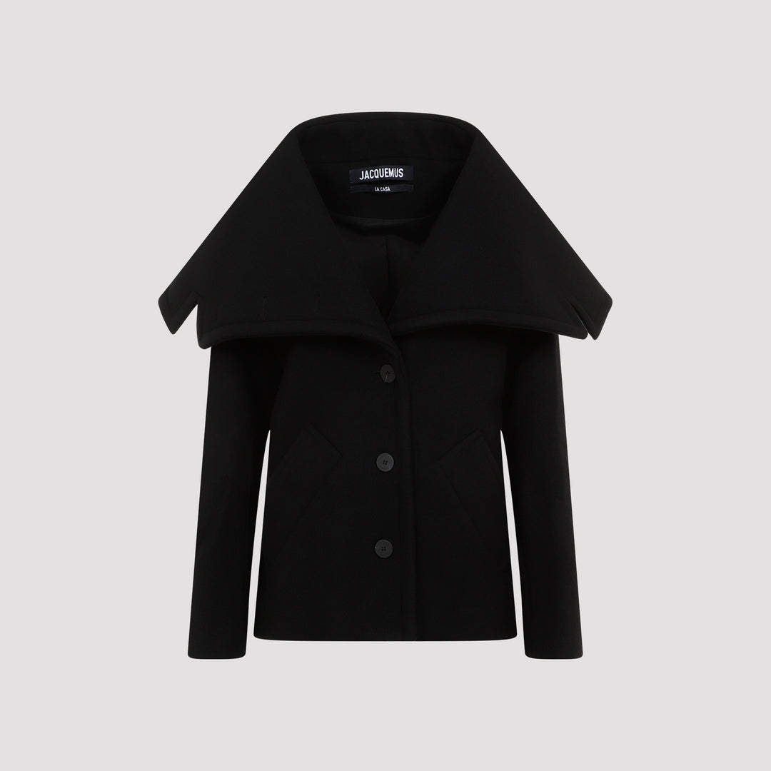 Jacquemus Double breasted & peacoat - Black | 6e9fcbace3e43652fa36374ac17f72e66dc66aa6