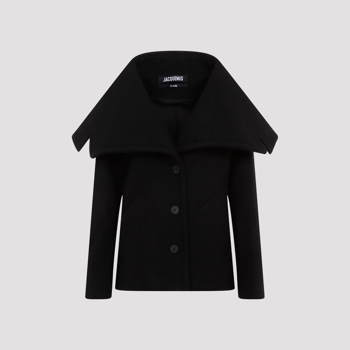 Jacquemus Double breasted & peacoat - Black | 6e9fcbace3e43652fa36374ac17f72e66dc66aa6