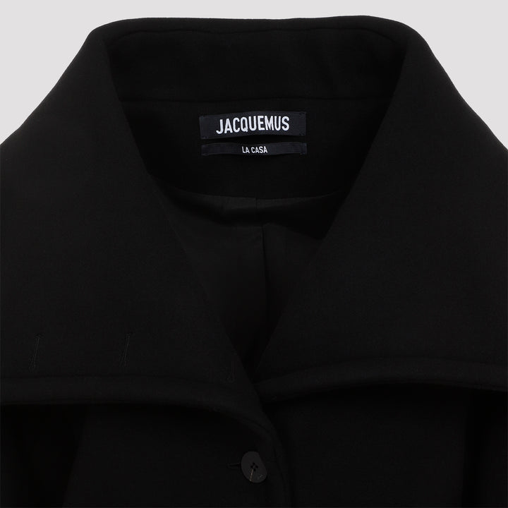 Jacquemus Double breasted & peacoat - Black | 5f3a9a234b416cd28f45630beb1bc00fdf6de349