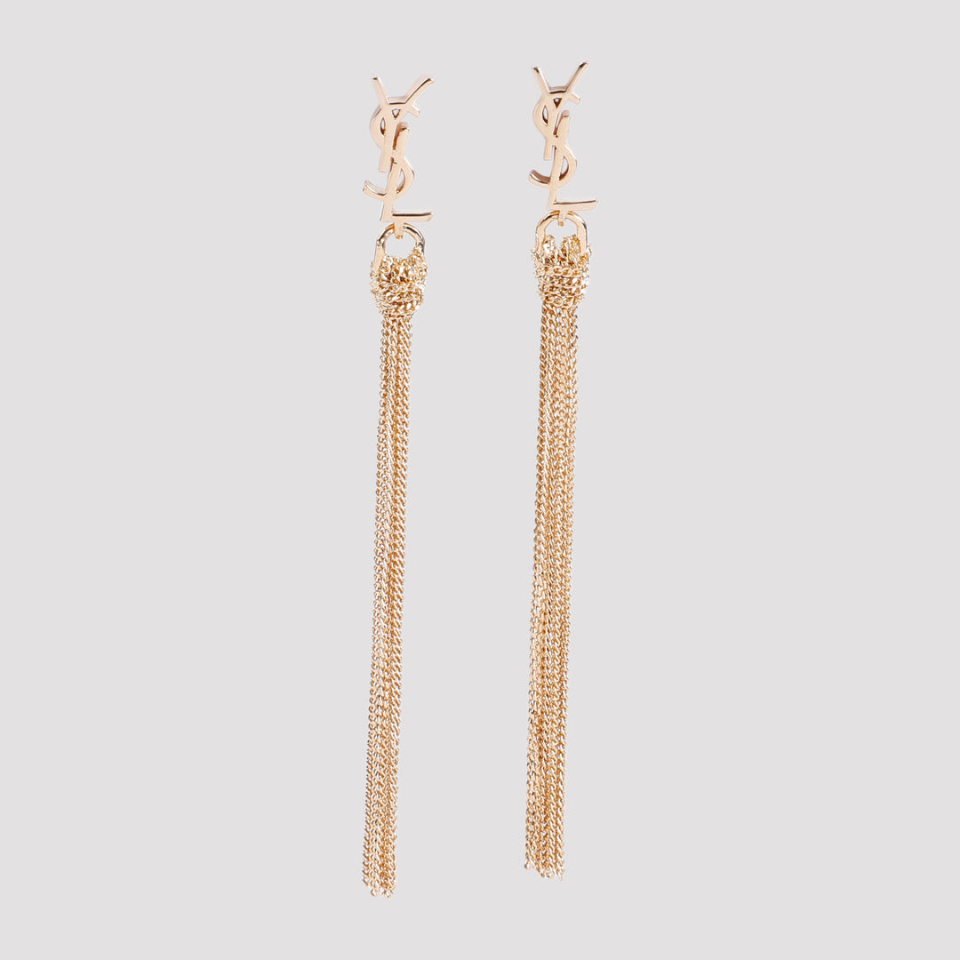 Saint Laurent Earrings - Metallic | b6366ce0c982254145f051d356a075c144462dcd