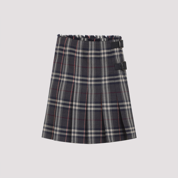 Burberry Mini skirts - Grey | a1687e5cf07619584a0c27b7bae13aefcf8b2531