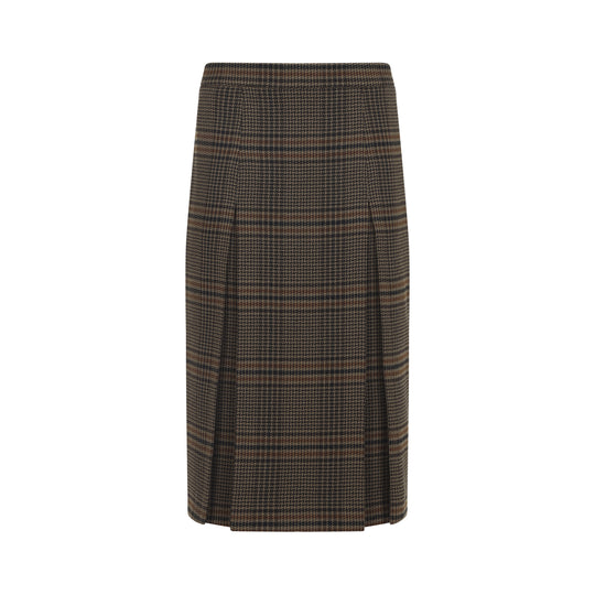 Midi Skirts Brown