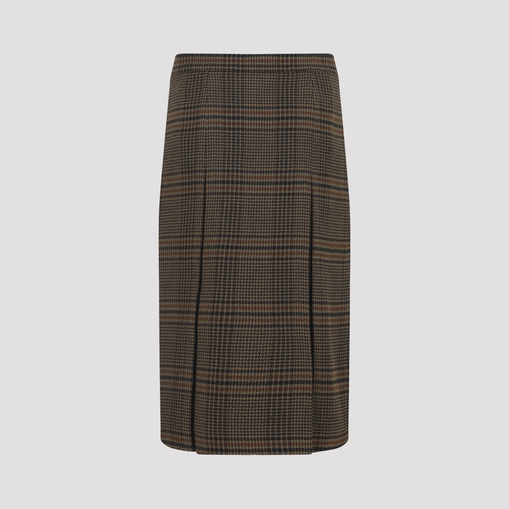 Saint Laurent Midi skirts - Brown | 08975b7a4e6d65c52865f1a06083b6486f33c00f