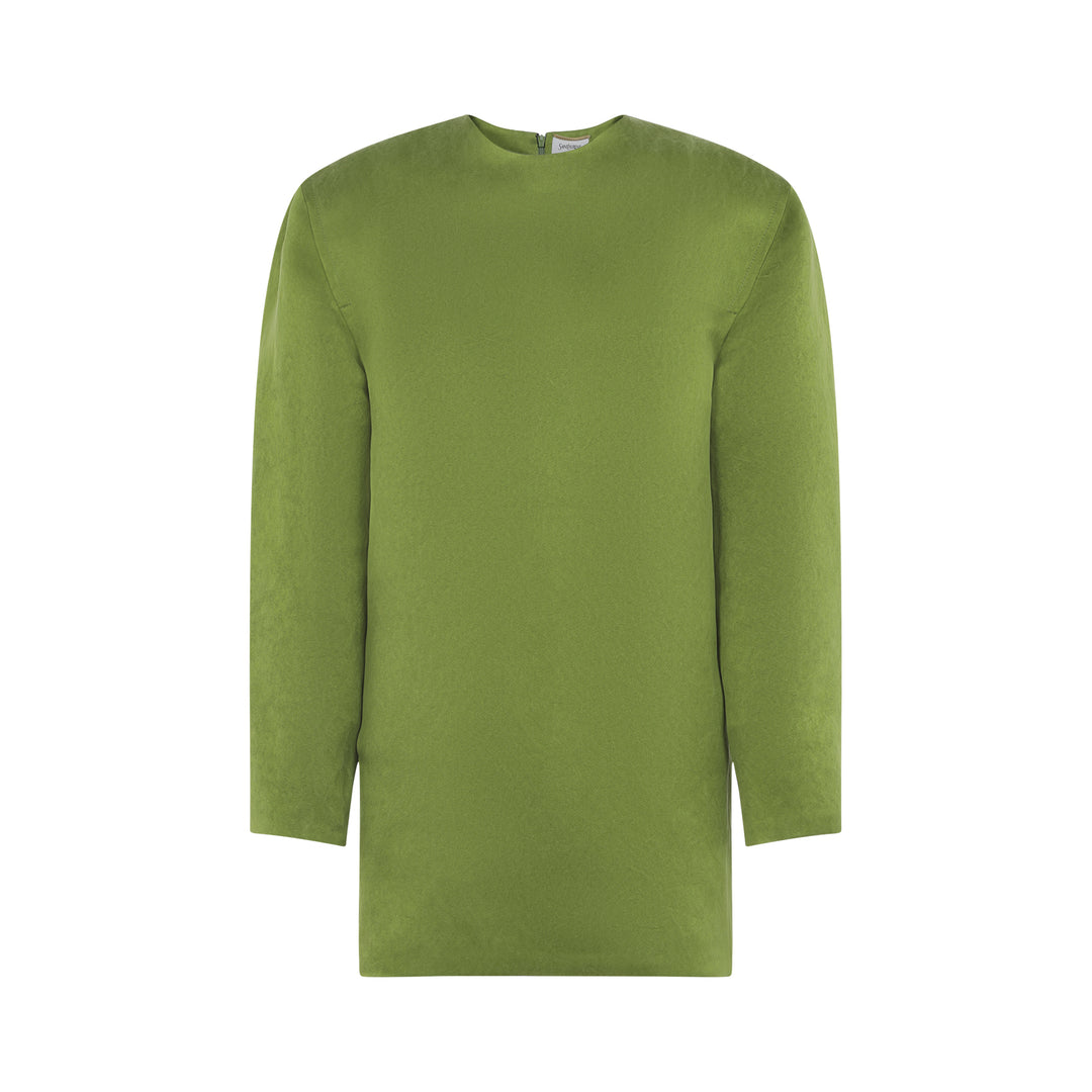 Saint Laurent Mini dresses - Green | ee997e0c5c3d8e5b376ed99069a3fb7f27045ffb