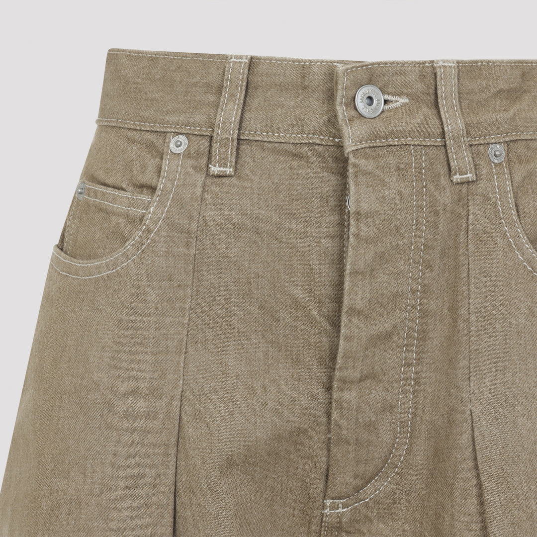 Jacquemus Jeans - Brown | ff4668cf064b9b5d585cdfbf9bfc2963b377ef64