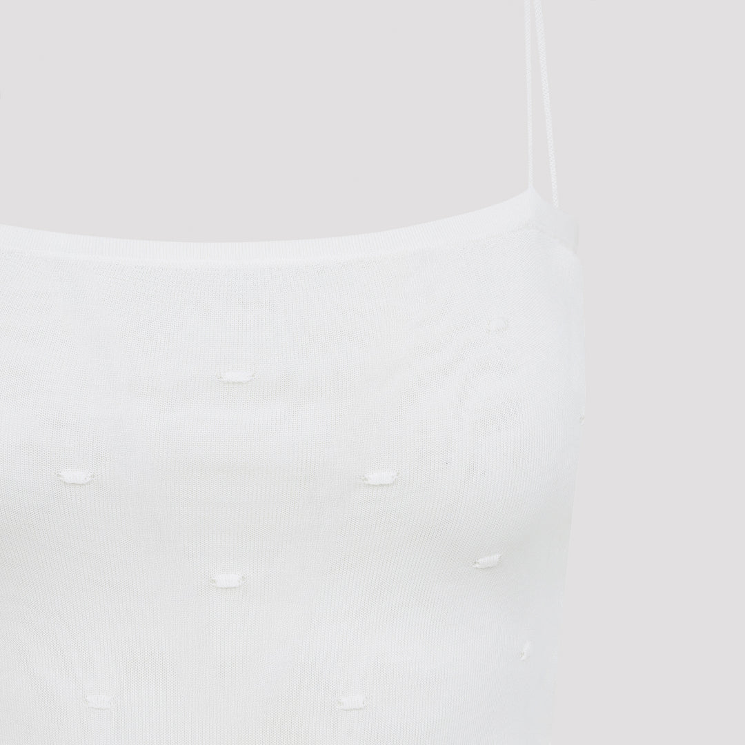 Jacquemus Tops - White | 9a4ba0191643d33d7879e169a7b30d6be6b3aa21