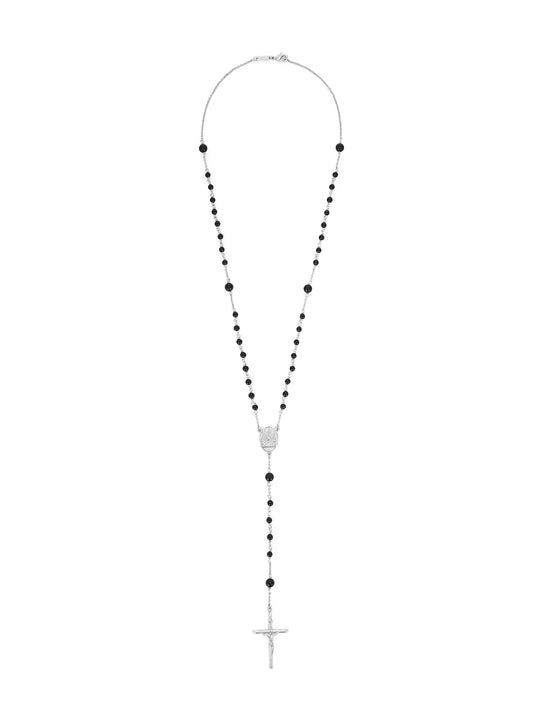 Brass Rosary With Natural Stones