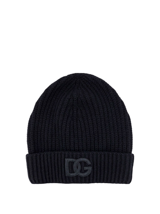 Cashmere Hat With Dg Patch
