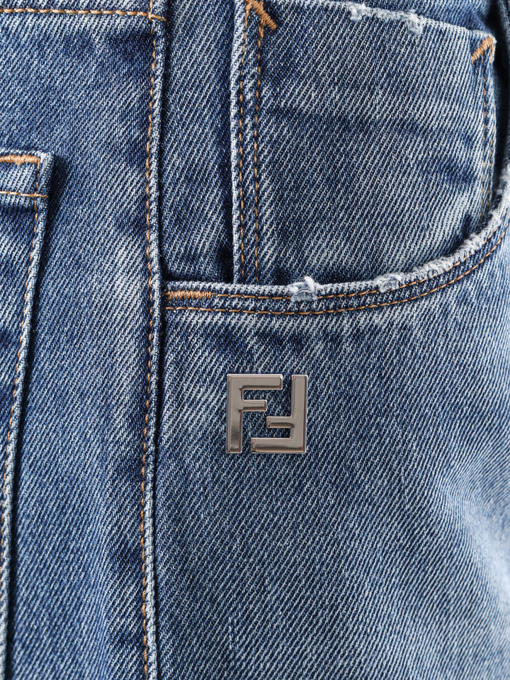 Fendi Jeans - Blue and green | 4dd947a056d2f4e028cf4ddedb6f8649ec58c576