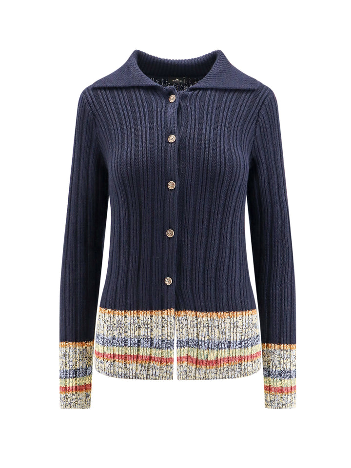 Etro Sweaters - Blue and green | 28c288914471f157f9db39d57031b86392df543c