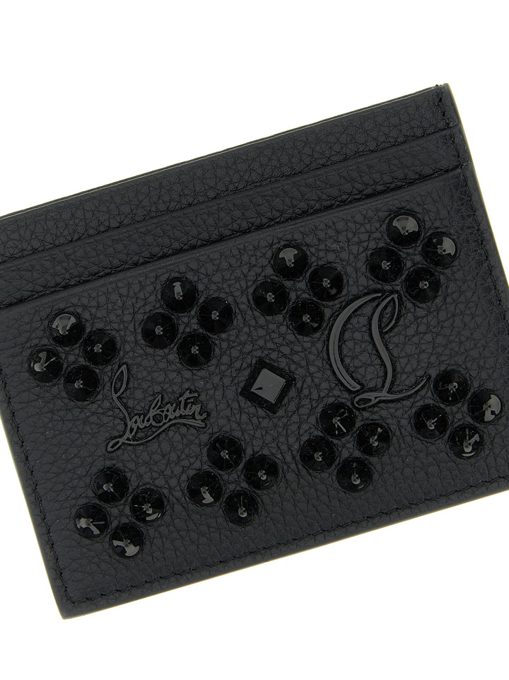 Christian Louboutin Kios Wallets and Card Holders - Black | ba29d51d3e4ea654fd532fa521cc1c4729098f9a