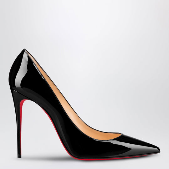 Black Patent Leather Décollette