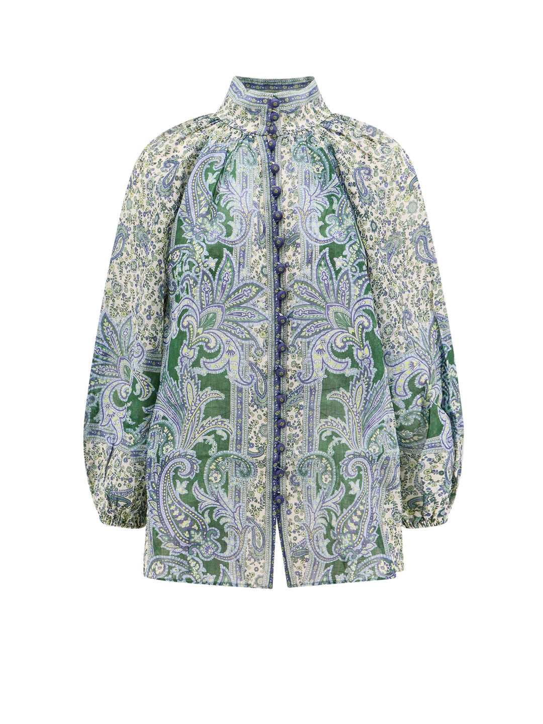 Zimmermann T-shirts and Polos - Blue and green | 27158a17c30fcfd1f459669b24e4b22dec5d1983