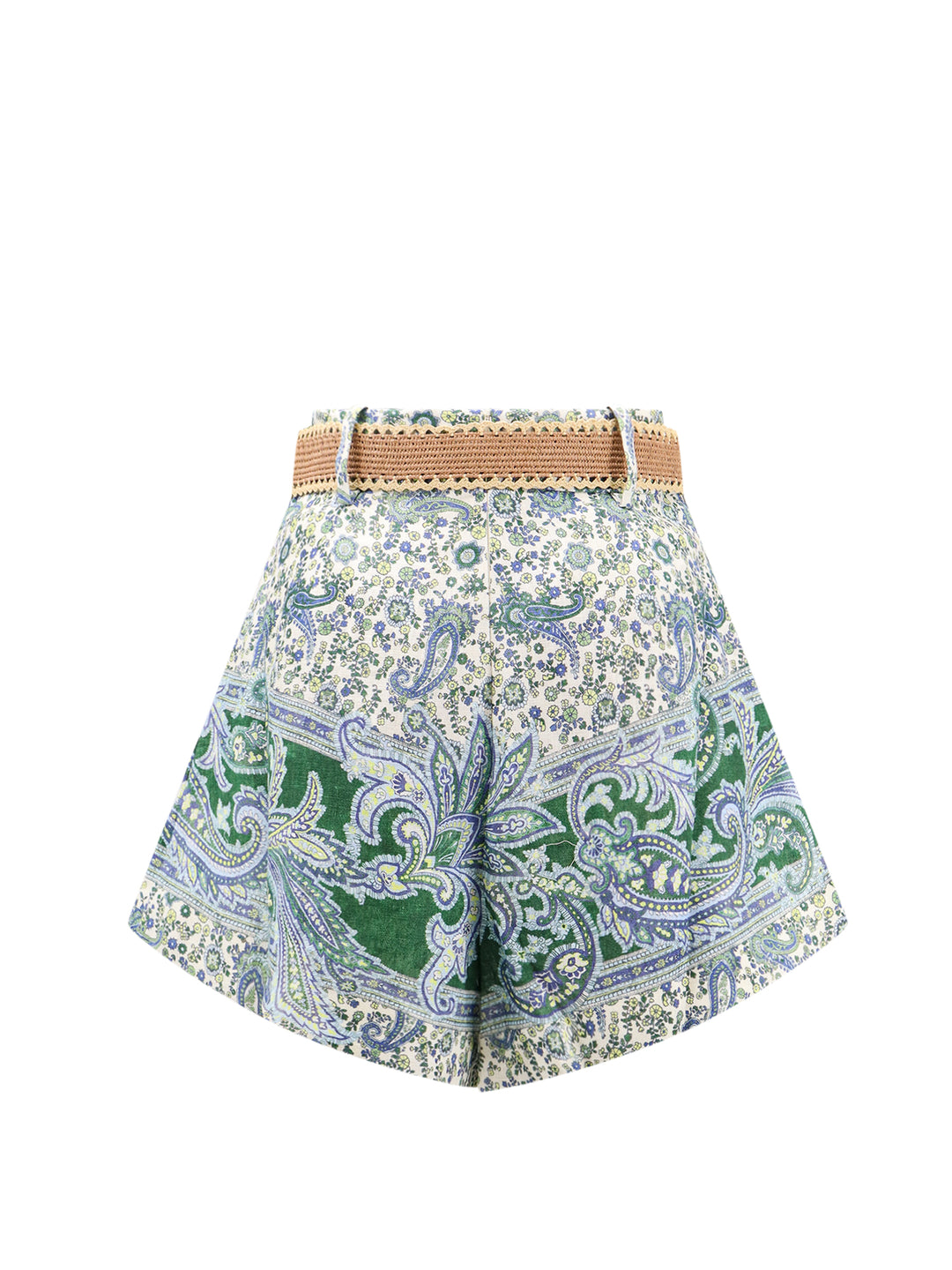 Zimmermann Shorts - Blue and green | a93ea5f2fbc48972c2ed3affc29438a18eb4762c