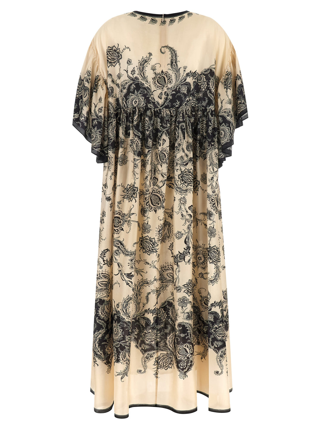 Zimmermann Rhiannon Maxi Dresses - White/Black | 76686e6b69113ae15bdfa30d1d90e0ab1a9a35c3