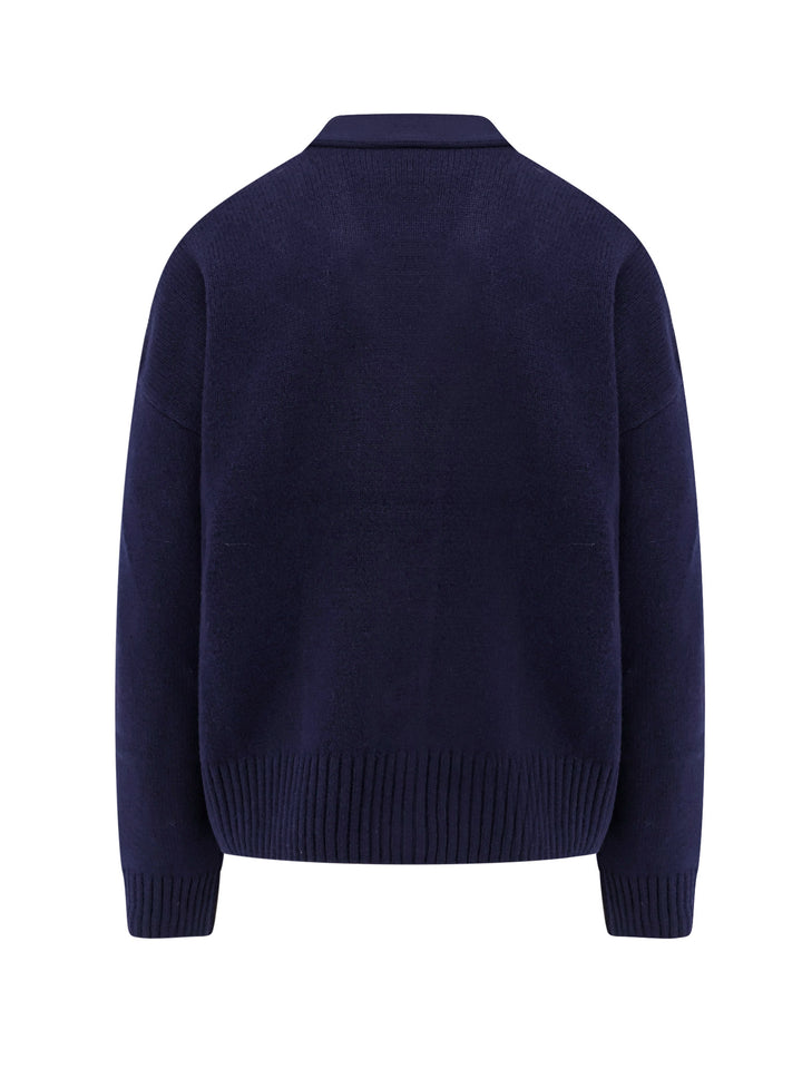 Ami Paris Sweaters - Blue and green | db2036402cf3c63a29edb53caa0abf2ced03f804